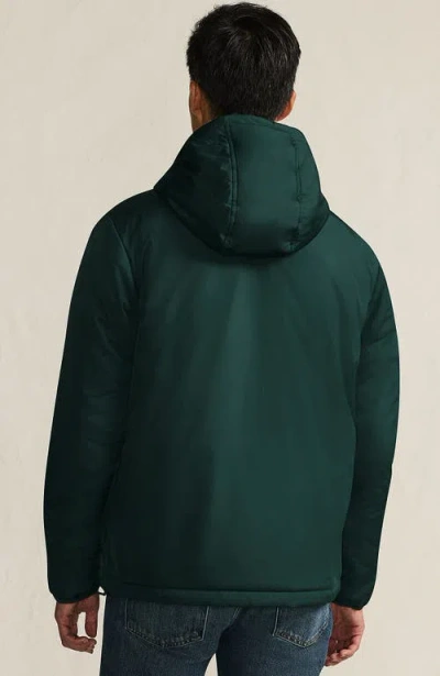 Lands' End Featherfree Insulated Hooded Jacket In Green
