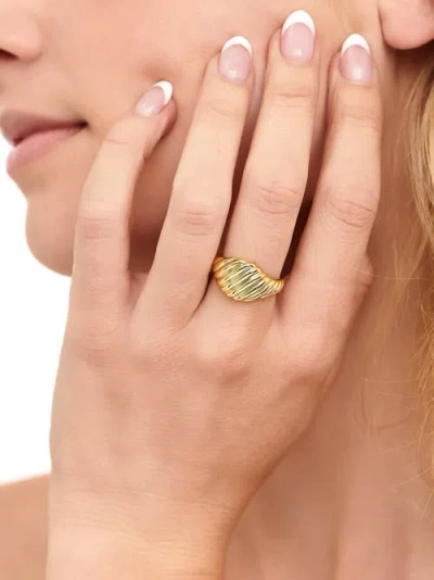 Devata Rope Ring In Brown