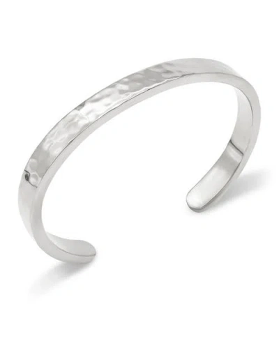 Devata Bali Hammer Cuff Bracelet In Metallic
