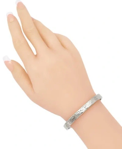 Devata Bali Hammer Cuff Bracelet In Metallic