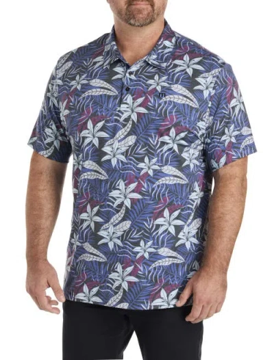 Travismathew Fit By Dxl Big & Tall Featherweight Bay Polo Shirt In Multi