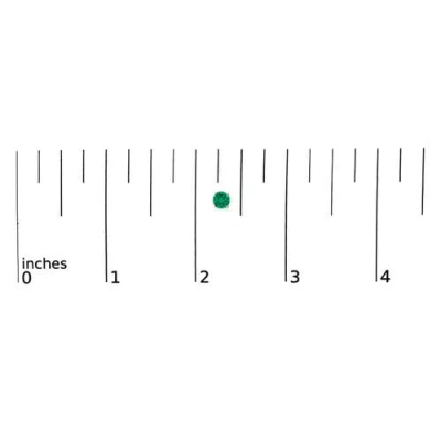 Haus Of Brilliance 14k Gold 5x5mm Round Birthstone Solitaire Stud Earrings In Green