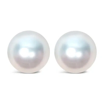 Haus Of Brilliance 14k Gold 8.5-9mm Cultured Freshwater Pearl Solitaire Stud Earrings In Multi