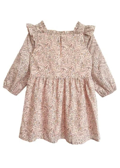 Mabel + Honey Paisely Dress In Pink