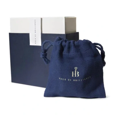 Haus Of Brilliance Silver Bezel Set 3.5mm Created Gemstone Solitaire Stud Earrings In Brown