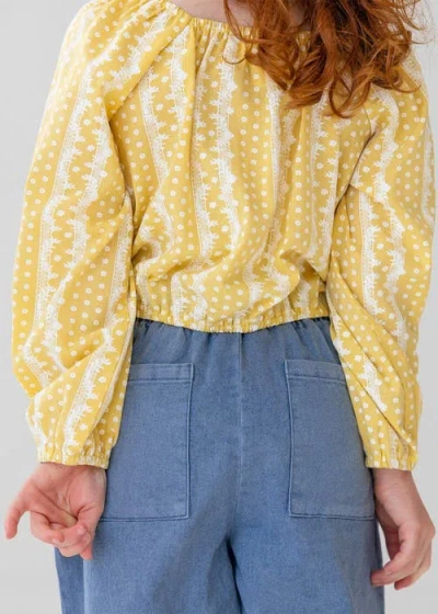 Mabel + Honey Magnolia Two Piece Set In Brown