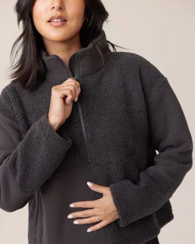 Nani High Pile Nomad Fleece In Brown