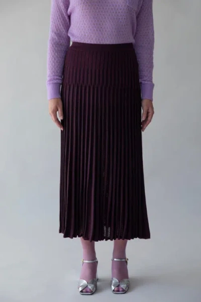 Sskein Soleil Skirt In Purple