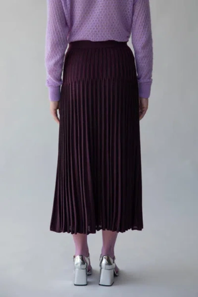 Sskein Soleil Skirt In Purple
