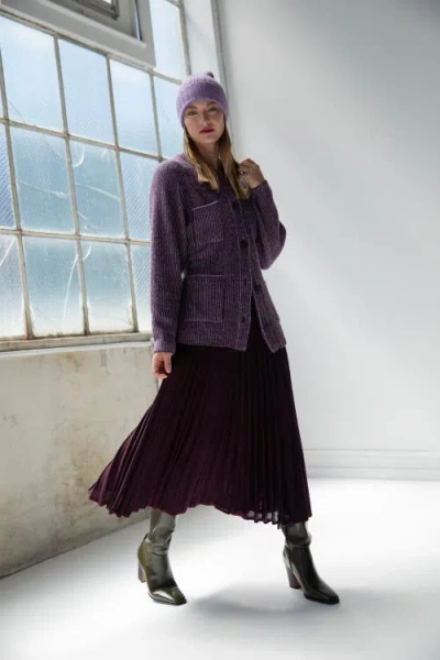 Sskein Soleil Skirt In Purple