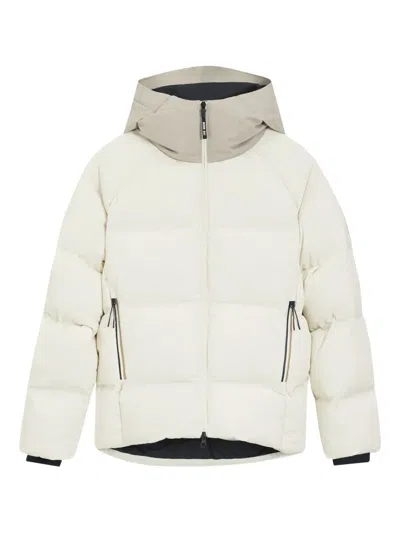 Hugo Boss Hooded Ski Jacket In Multi