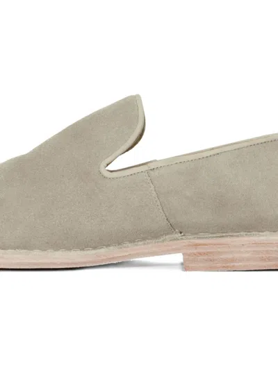 Osklen Moc Suede Slip-on Mocassins In Green