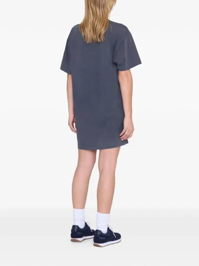 Anine Bing Beth Mini Dress In Gray