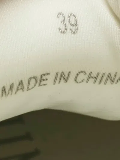 Pre-owned Jimmy Choo Diamond Light Maxi Lace-up Sneakers In White