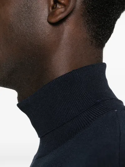 Imperial Roll-neck Sweater In Blue