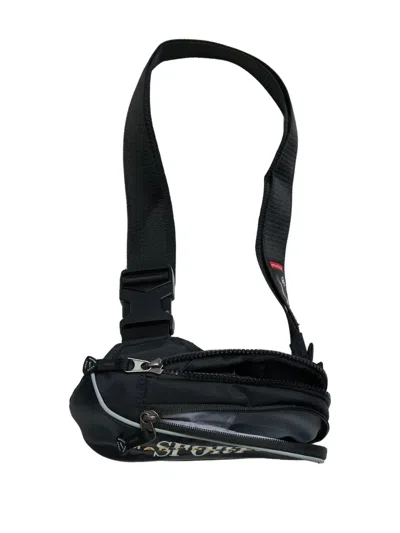 Nike X Martine Rose Zip Shoulder Bag In Black