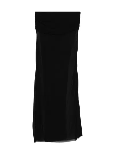 Palmatic Studio Spixana Ruched-waistband Skirt In Black