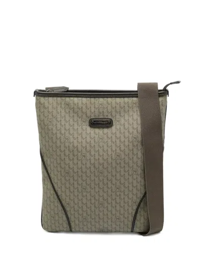 Pre-owned Montblanc Messenger Bag In Neutral