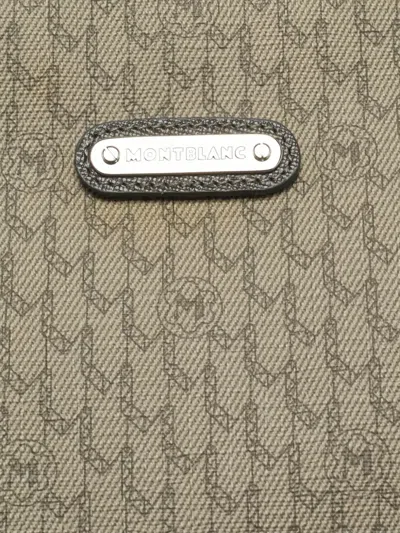 Pre-owned Montblanc Messenger Bag In Neutral