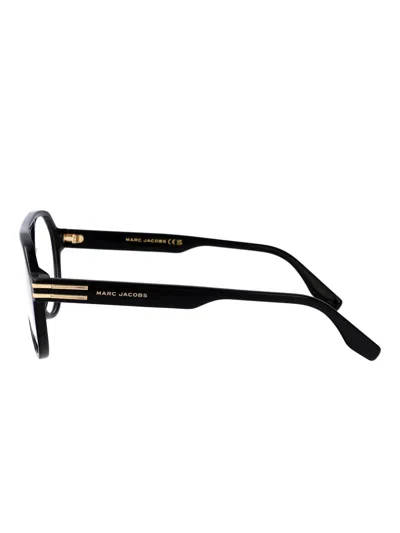 Marc Jacobs Metal-detail Pilot Frames In Black