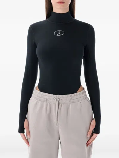 Jordan Mountainside Logo-detail Bodysuit In Black