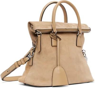 Maison Margiela Tan 5ac Soft Mini Bag