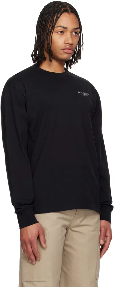 Givenchy Men Regular Long-sleeved T-shirt In Black