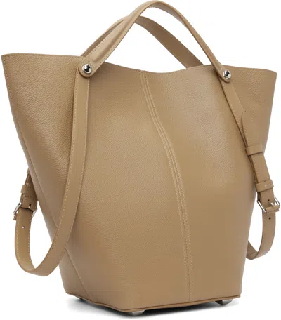 Maison Margiela Tan Dress-age Medium Bag