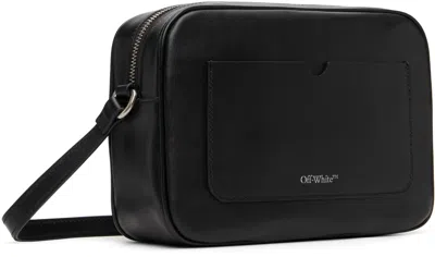 Off-white Medium Jitney Quote Shoulder Bag In Black