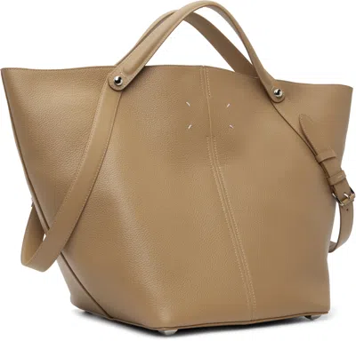 Maison Margiela Tan Dress-age Medium Bag