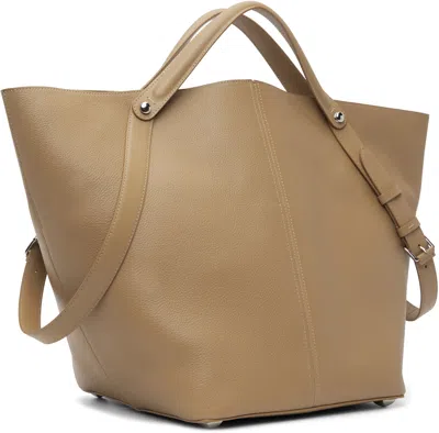 Maison Margiela Tan Dress-age Medium Bag