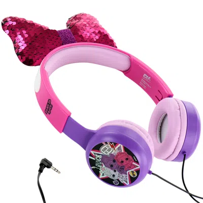 Lol Surprise L. O.l. Surprise! Kid-safe Diva Headphones In Pink In Multi