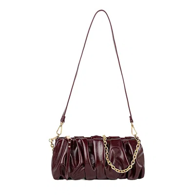 Mkf Collection By Mia K Cinthya Women's Shoulder Bag By Mia K In Burgundy