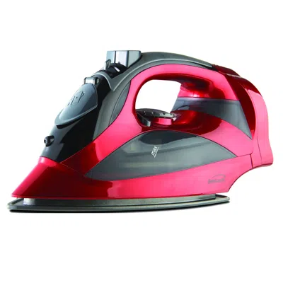 Brentwood Steam Iron With Retractable Cord In Red