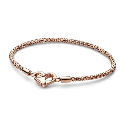Pandora Moments Studded Chain Bracelet In Gold