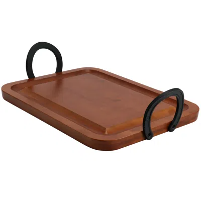 Wanda June Home By Miranda Lambert 1 Piece Bamboo Charcuterie Board In Golden Brown In Brown