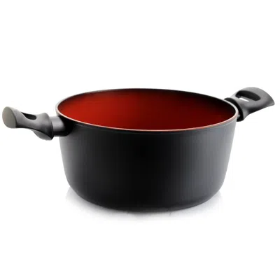 Tosca Terra-cotta 4.75 Quart Aluminum Nonstick Dutch Oven In Black