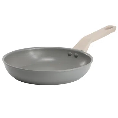 Oster Ambrose 8 Inch Nonstick Aluminum Frying Pan In Matte Grey In Gray