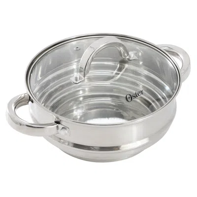 Oster Sangerfield 8 Inch Universal Stainless Steel Steamer With Lid