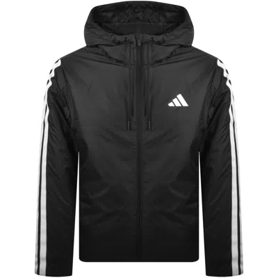 Adidas Sportswear Essential Jacket Black In Black