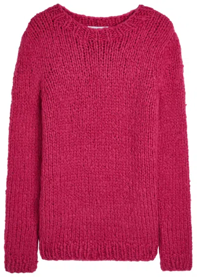 Gabriela Hearst Lawrence Cashmere Jumper In Pink