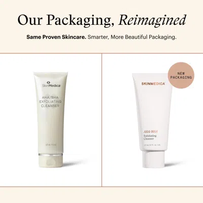 Skinmedica Aha/bha Exfoliating Cleanser In White