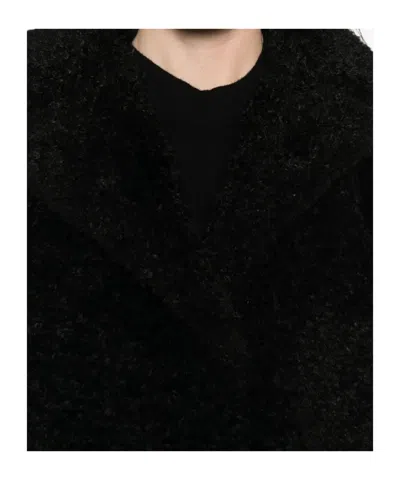 Herno Coats Black In Black