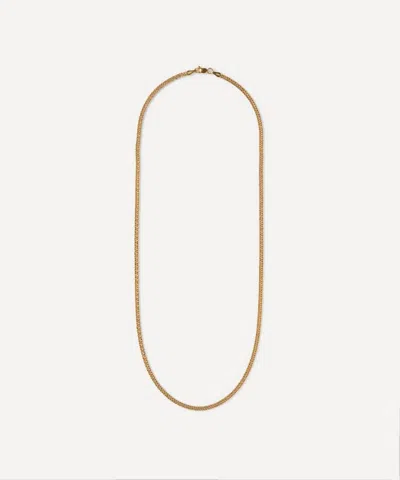 Andrea Fohrman 14ct Gold Cuban Small Chain Necklace In Gold