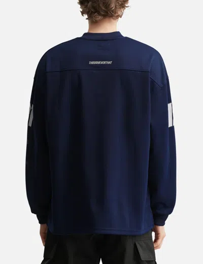 Thisisneverthat Football Jersey In Black