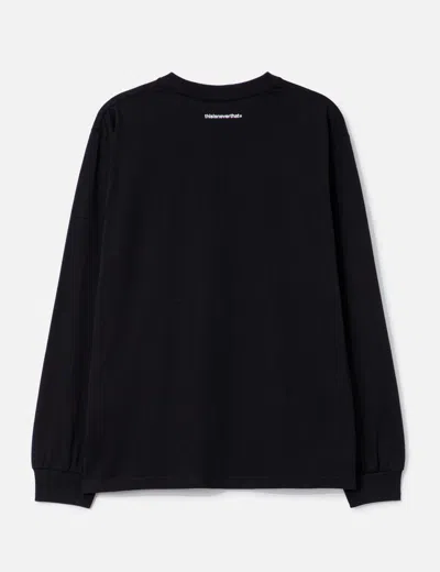 Thisisneverthat T-logo Long Sleeve T-shirt In Black