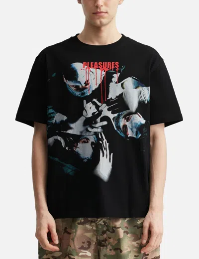 Pleasures Autopsy Heavyweight Graphic T-shirt In Black