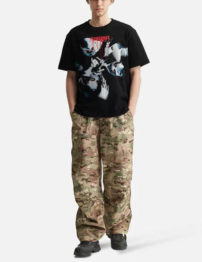 Pleasures Autopsy Heavyweight Graphic T-shirt In Black