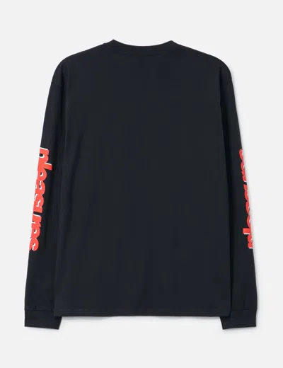 Pleasures Embrace Long Sleeve Graphic T-shirt In Black