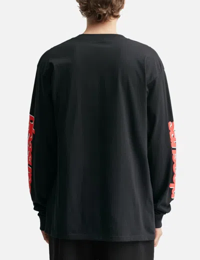 Pleasures Embrace Long Sleeve Graphic T-shirt In Black